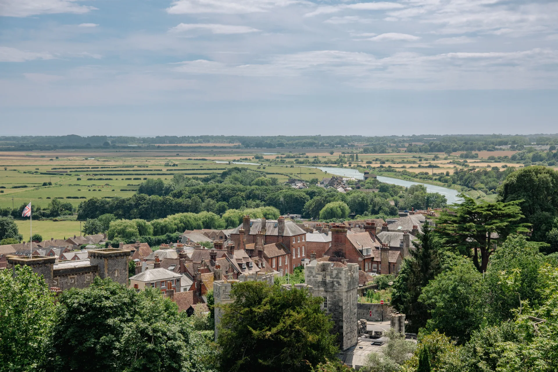 A Sussex town beside its river